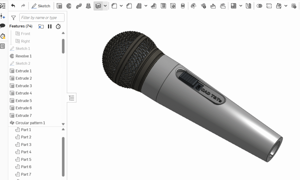 microphone wired mesh