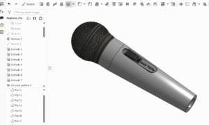 microphone wired mesh