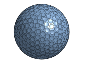 golf ball in onshape